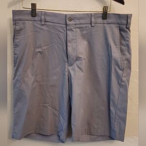 Puma Blue Flat Front Shorts Classic Design